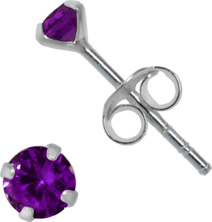 Bijouteria Ohrstecker (Silber 925, Zirkonia)