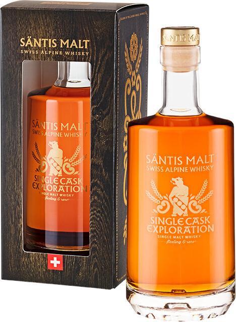 Appenzeller Bier Säntis Malt 6 years Single Cask #777 Bier & Sherry Cask finish (Single Malt, 6 x 50 cl)