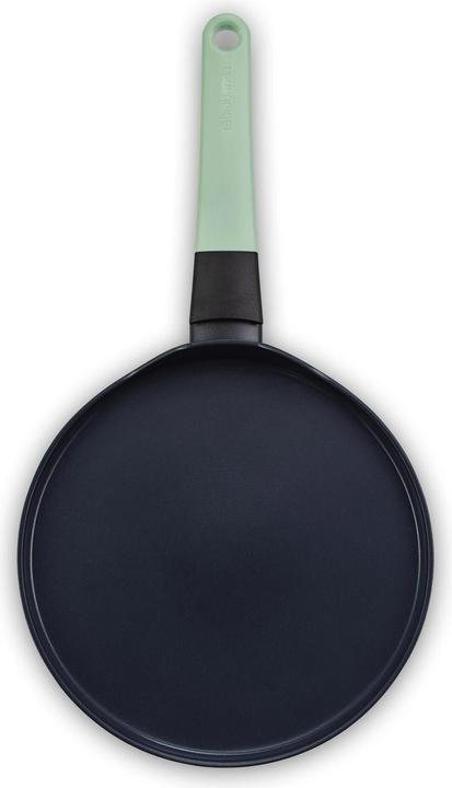 Immagine prodotto Brabantia Padella per crêpes Tasty+ 25 cm, nero/verde giada (25 cm, Padella di crêpe, Alluminio)
