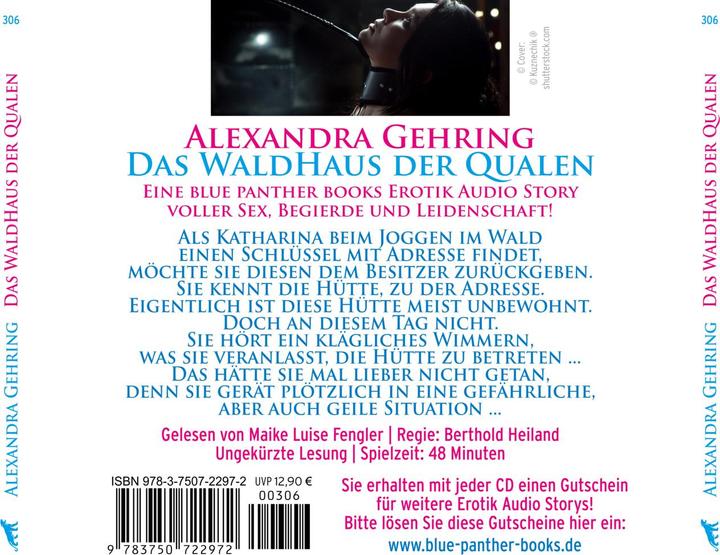 Produktbild Gehring:Das WaldHaus der Qualen Eroti (Alexandra Gehring, Deutsch)