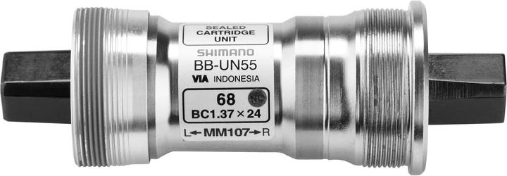 Produktbild Shimano BB-UN55 Innenlager Vierkant BSA 68 mm