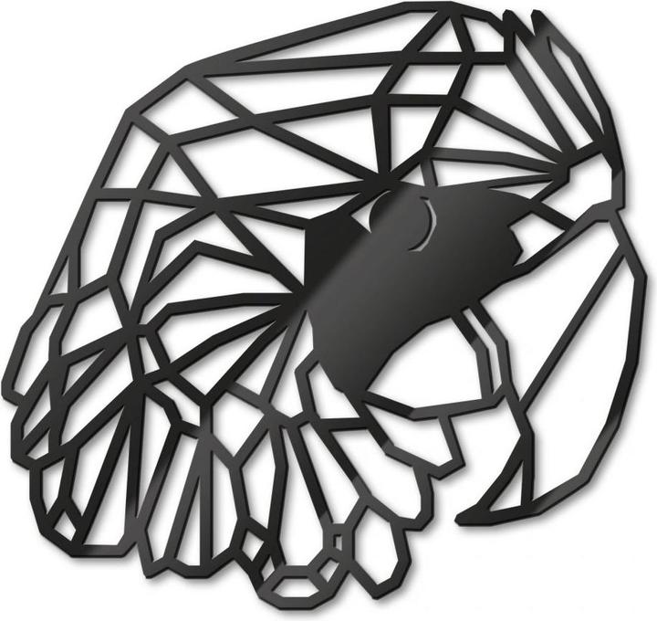 Actual product image Trenddeko Origami parrot (20 x 19 cm)