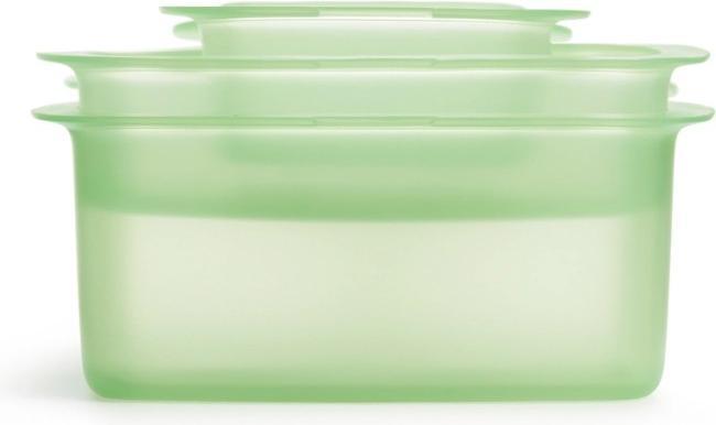 Image du produit Lékué Set wiederverwendbarer Silikonbehälter (1 l)