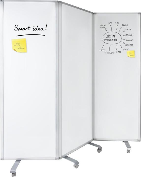 Actual product image Master of Boards Mobile Trennwand (180 x 180 cm)