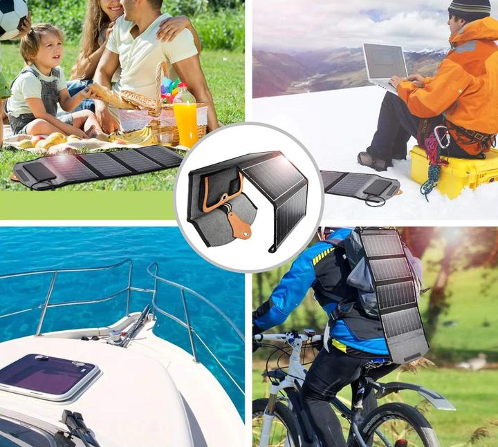 Actual product image Choetech Foldable solar panel (22 W, 0.87 kg)