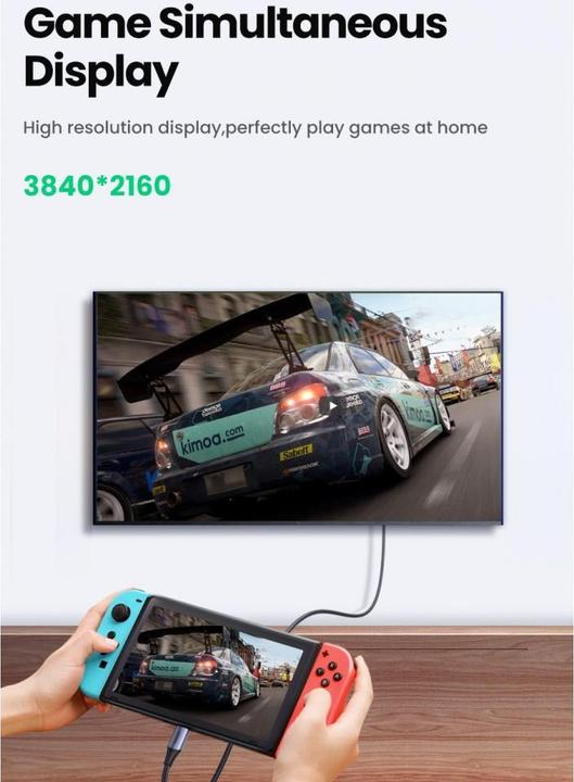 Actual product image Ugreen USB C – USB C (1 m, USB 3.2 Gen 2)