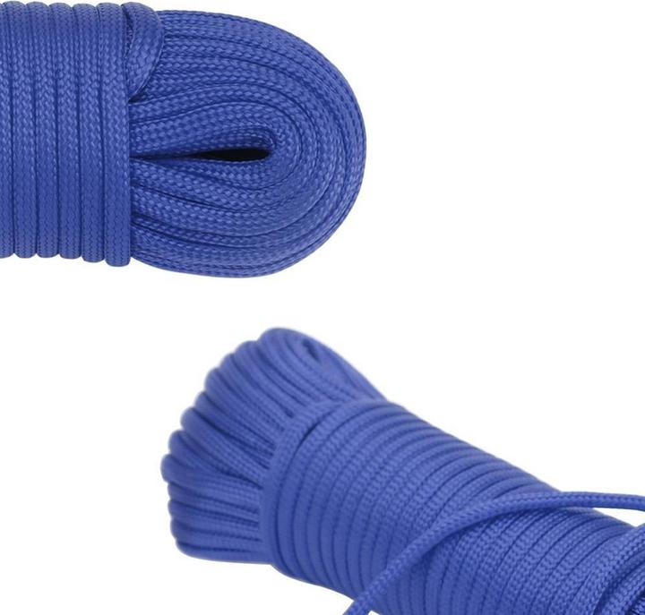 Produktbild Intirilife 31m Nylon Outdoor Seil in BLAU (15 m)
