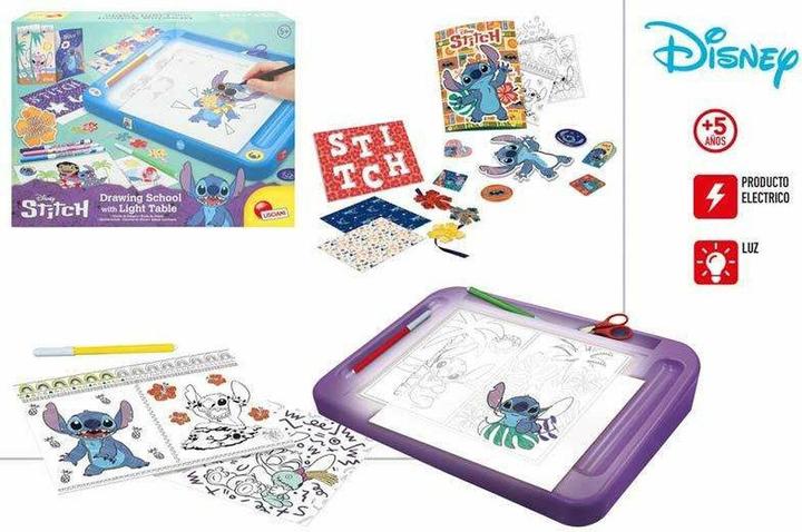 Image du produit Lisciani École de dessin avec table lumineuse (Allemand)