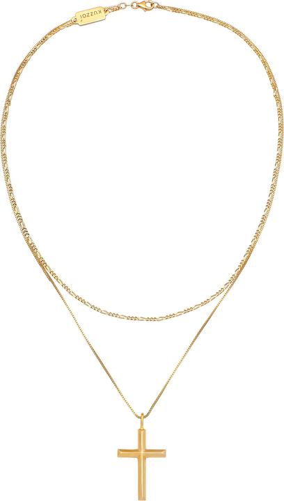 Produktbild Kuzzoi Kreuz, Layer (925er Sterling Silber, 50 - 55 cm)