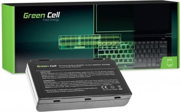 Actual product image GreenCell AS01 - Battery - ASUS - K40 K50 K50AB K50C K51 K51AC K60 K70 X70 X5DC (6 Cells, 4400 mAh)