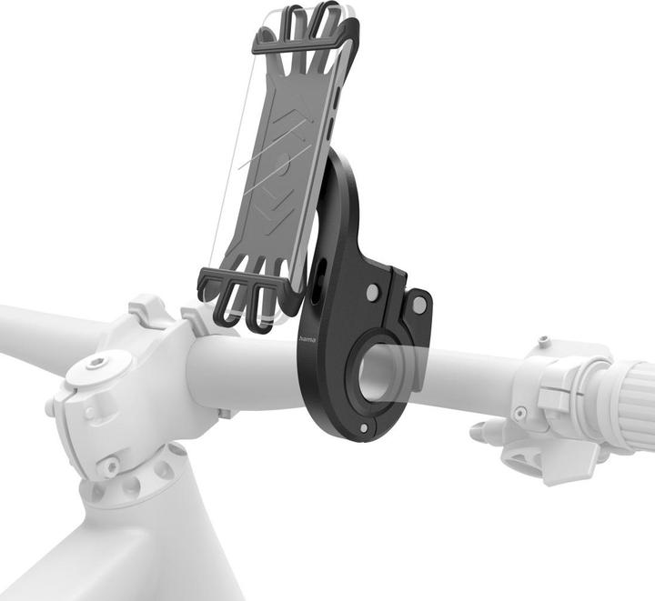 Immagine prodotto Hama Handyhalterung für E-Bike, schnelle Anbringung, Silikon, drehbar, universal