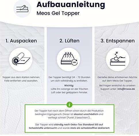 Produktbild Meos Gel-Schaum Topper (180 x 200 cm)