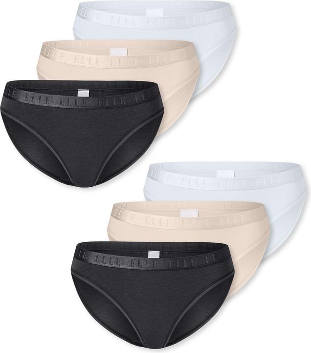 Image du produit Elle Slip Bikini Brief - SUPER SOFT (M, paquet de 6)