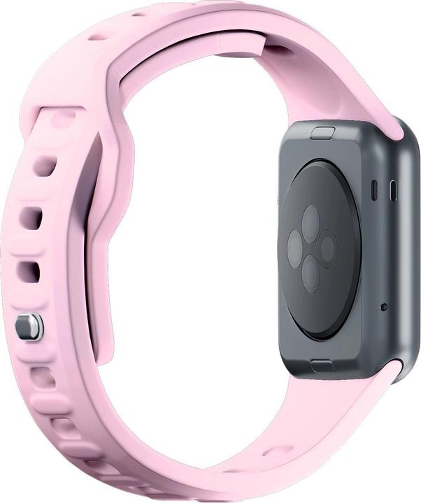 Produktbild 3MK Silicone Watch Strap Powder Pink dla Apple Watch 42/44/45/49 mm