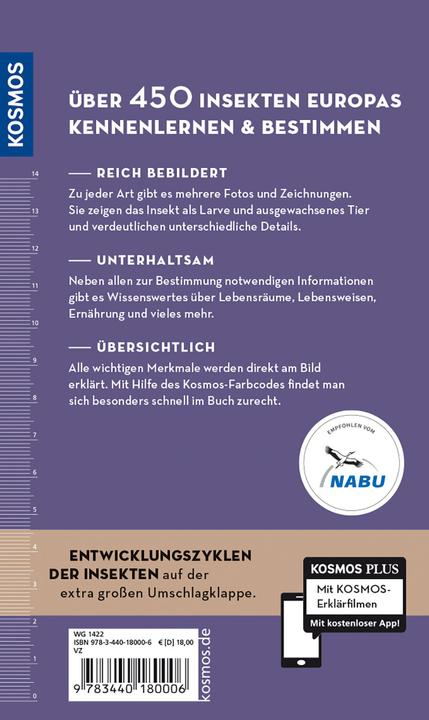Actual product image Kosmos Welches Insekt ist das? (German, Heiko Bellman, 2024)