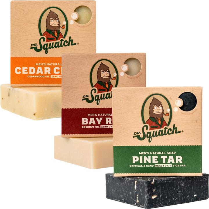 Actual product image Dr. Squatch Soap bars (Hard soap)