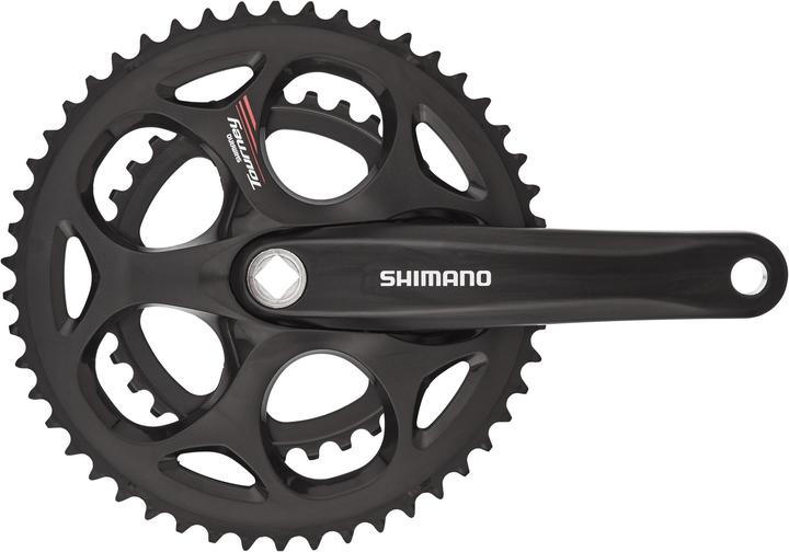 Actual product image Shimano Tourney FC-A070 crankset 7/8-speed (170 mm)