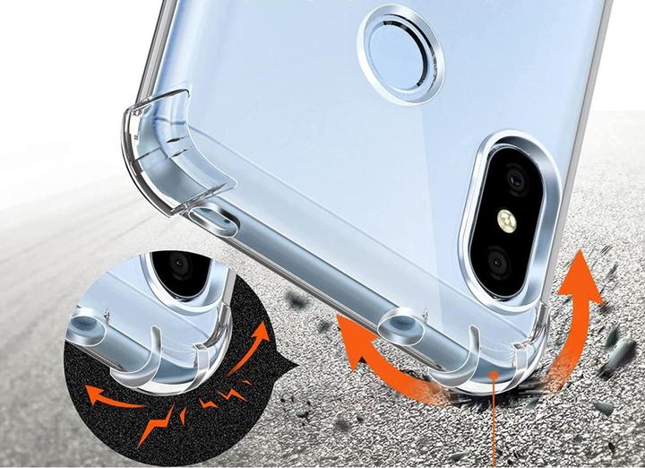 Immagine prodotto Screenguard Xiaomi Mi A2 Lite Custodia Crystal Soft Airbag Bumper (Mi A2 lite)