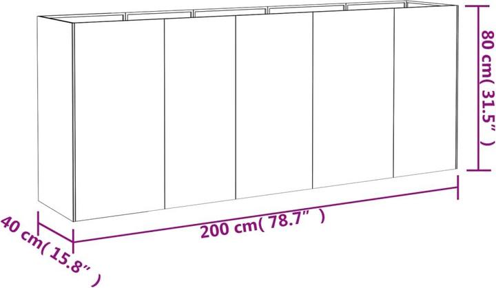 Produktbild VidaXL Hochbeet