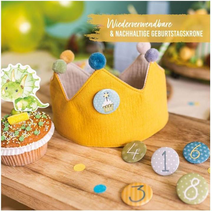Actual product image Papierdrachen Birthday Crown