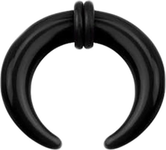 Produktbild Star Piercing Dehnsichel schwarz (ohne Messing, Acryl)