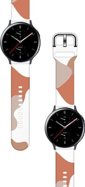 Actual product image Hurtel Strap Moro Band For Samsung Galaxy Watch 46mm Silicone Strap Watch Bracelet Pattern 5 (Silicone)