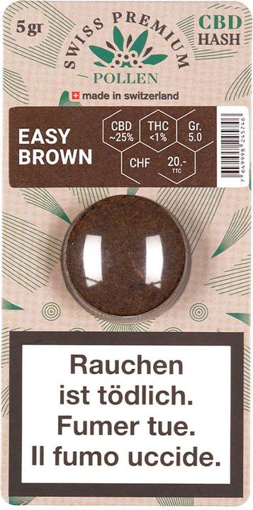 Immagine prodotto Swiss Premium Pollen Marrone facile 5g (5 g, Esterno)