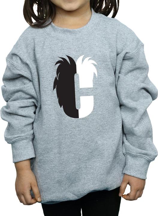 Produktbild Disney Alphabet C Is For Cruella De Vil Sweatshirt Mädchen (140, 146)