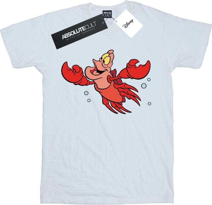 Immagine prodotto Disney The Little Mermaid Sebastian Bubbles Maglietta Ampia Donna (XL)