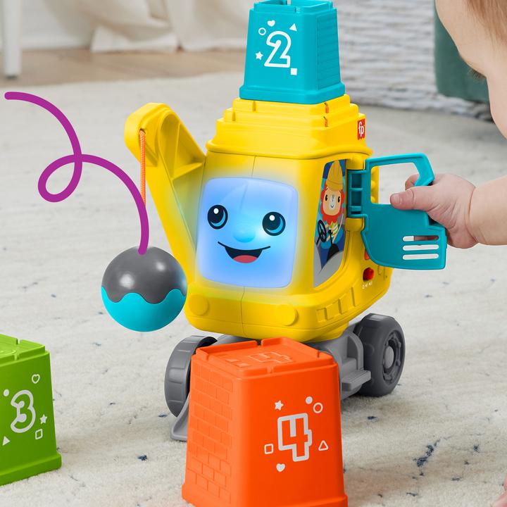 Produktbild Fisher-Price Count & Stack Crane- (D, F, I, E)