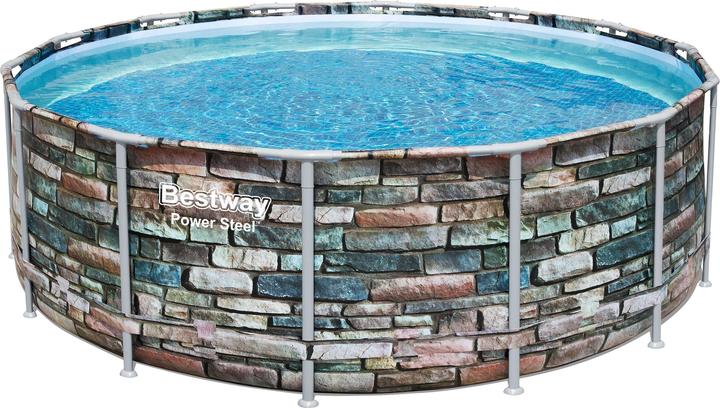 Produktbild Diverse Hardware Bestway Power Steel Swimming Pool 427x122 cm (427 x 122 cm)