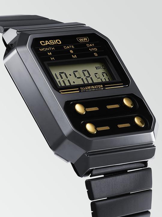 Produktbild Casio Zegarek A100WEGG -1A2EF (Uhr mit Schmuckstein, 33 mm)