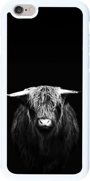 Immagine prodotto PhoneLook Coque silicone rigide blanc Highland vitello nero (Apple iPhone 6)
