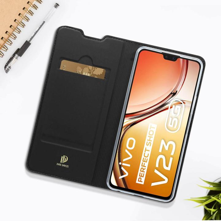 Actual product image Dux Ducis Skin Pro Series Bookcover (Vivo V23 5G)