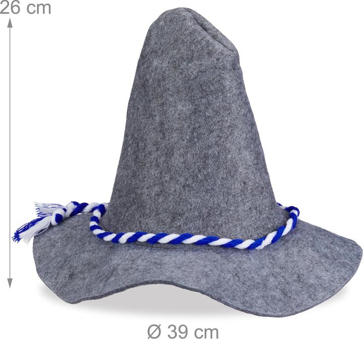 Actual product image Relaxdays 5x Seppel hat