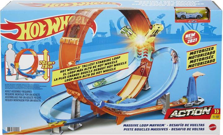 Productafbeelding Mattel Giant Looping Crash Trackset (SIOC)