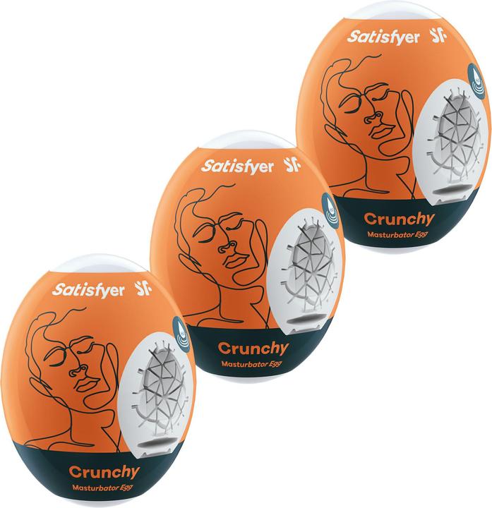 Produktbild Satisfyer Masturbator Egg Set - Chrunchy