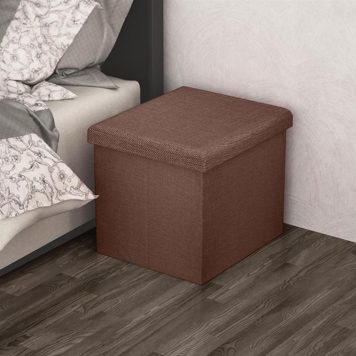 Produktbild Intirilife Sitzwürfel BERNSTEIN BRAUN