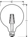 Immagine prodotto Osram Stella+ Globo (E27, 7 W, 806 lm, 1 x, E)