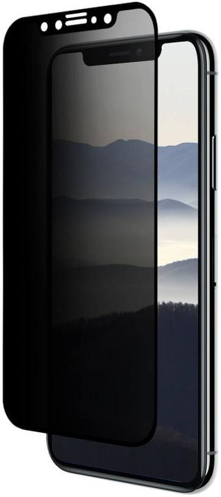 Produktbild PhoneLook 3D Privacy Anti-Spy Tempered Glass Bildschirm Schutzglas mit schwarzen Rändern (1 Stück, Apple iPhone XR)
