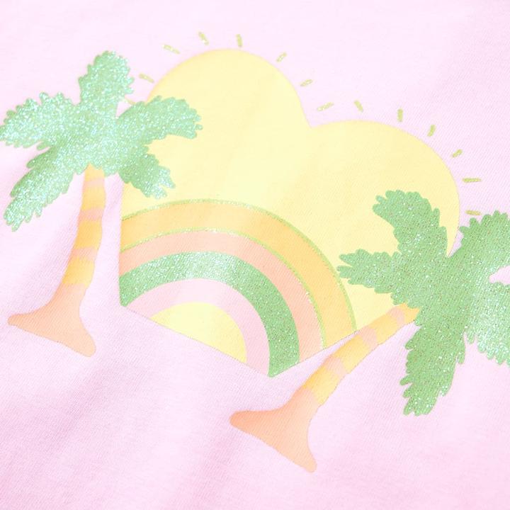 Actual product image VidaXL Children's T-shirt light pink 92,Material: 95 % cotton. 5 (92)
