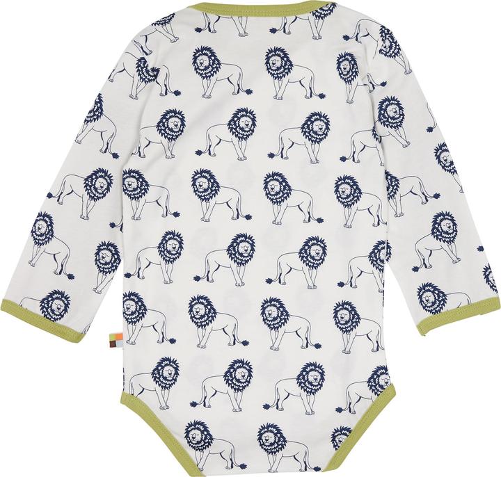 Actual product image loud + proud Bodysuit long sleeve print lion ultra (56)
