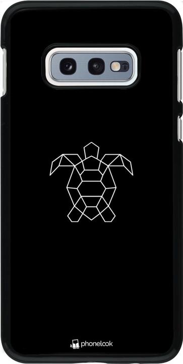 Produktbild PhoneLook Hülle Turtles lines on black (Samsung Galaxy S10e)