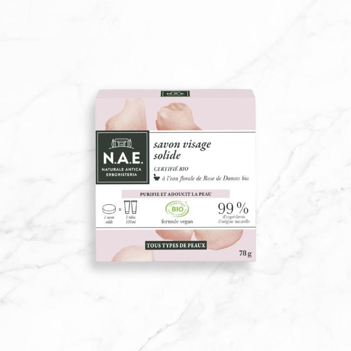 Immagine prodotto N.A.E. Naturale Antica Erboristeria Barretta purificante delicata per il viso, con certificazione (Sapone)