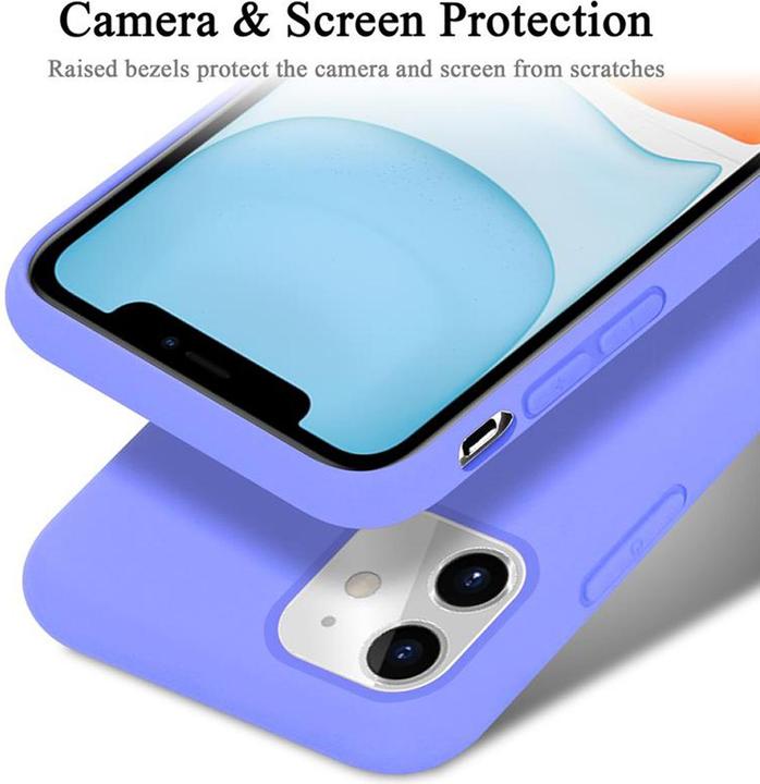 Actual product image Cadorabo TPU Liquid Silicone Case Cover (Apple iPhone 11)