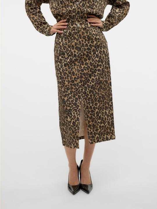 Image du produit Vero Moda VMVERI Jupe longue taille haute Jupe en similicuir (M)
