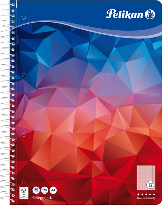 Produktbild Pelikan Spiralblock (A4, Kariert)