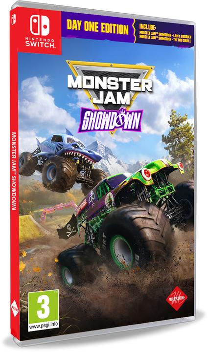 Image du produit Milestone Jeu vidéo Monster Jam Showdown Day One (Switch, Switch Lite, Switch OLED)