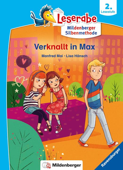 Immagine prodotto Ravensburger Leserabe mit Mildenberger Silbenmethode: Verknallt in Max (Tedesco, Manfred Maggio, 2021)