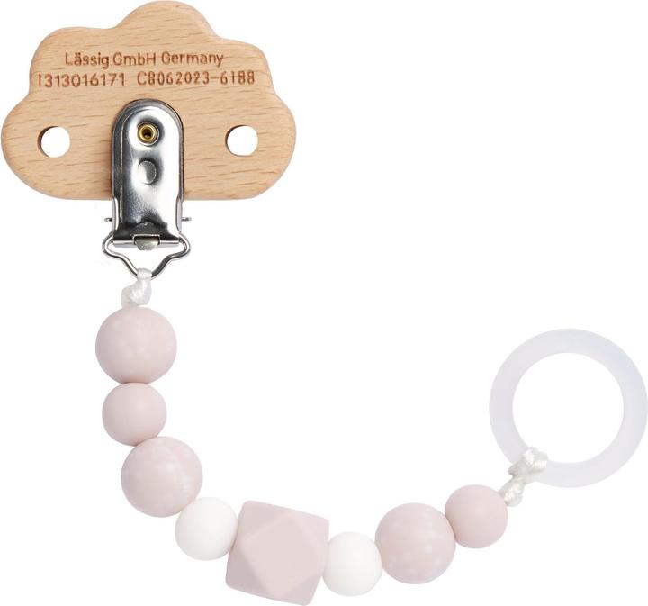 Actual product image Lässig Wooden pacifier chain